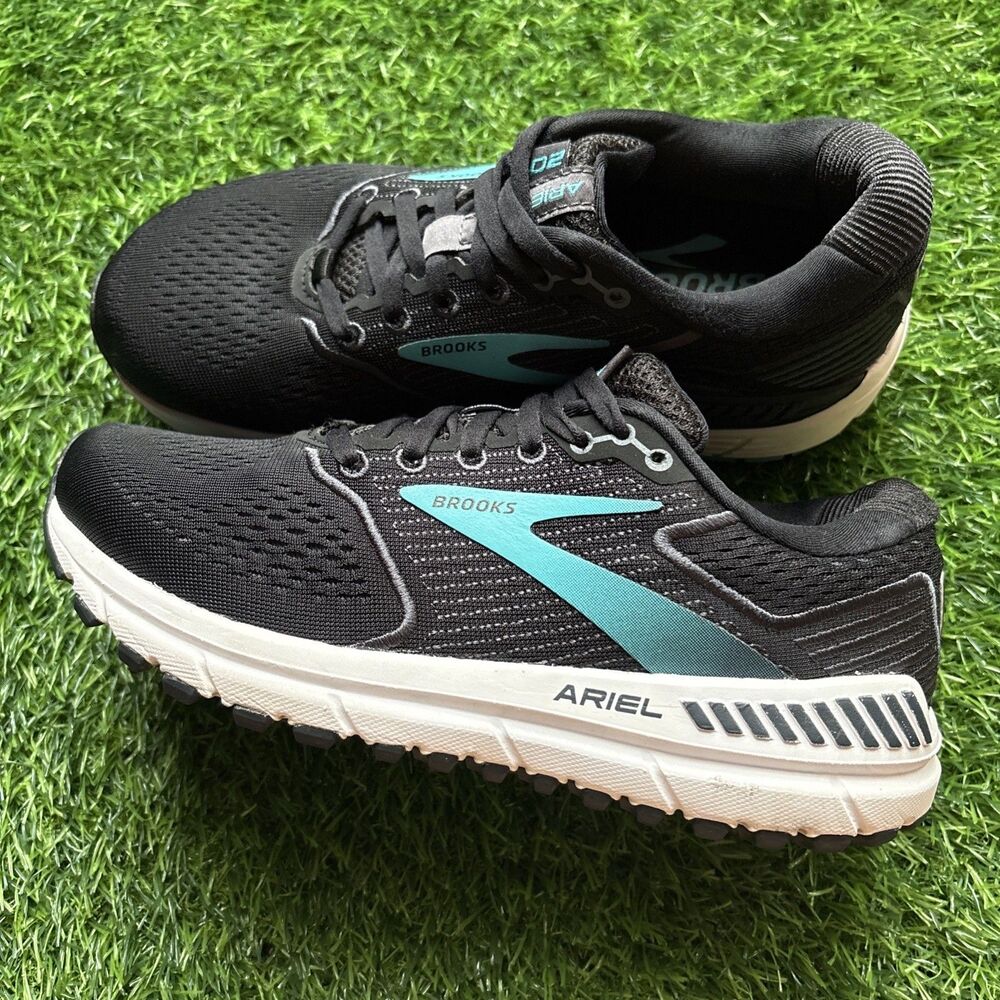 Brooks Ariel 20 Black/Blue Athletic Running Shoes Sneakers Women’s Size 6.5 B
